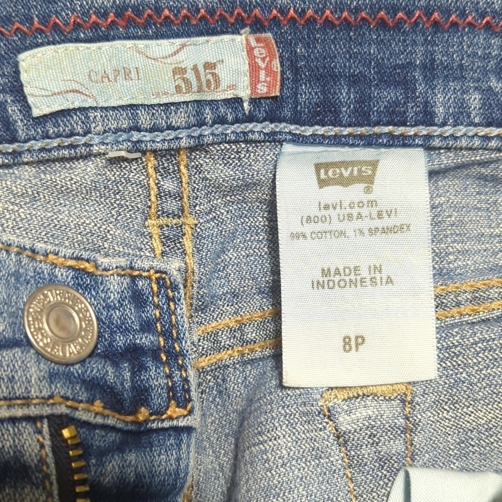 Levi's 515 8P Capris Y2K 2007 - Picture 7 of 8